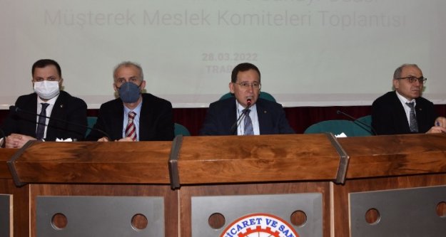 Meslek komitesi üyeleri, sektörlerin talepleri ve çözüm önerilerini dile getirdi