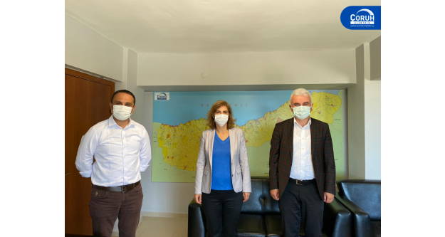 METEOROLOJİ 11. BÖLGE MÜDÜRLÜĞÜ ÇORUH EDAŞ'I ZİYARET ETTİ