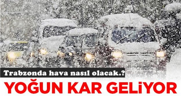 Meteoroloji yoğun kar yağışı uyarısı