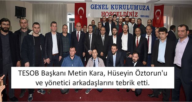 Metin Kara, Hüseyin Öztorun'u ve yönetici arkadaşlarını tebrik etti...