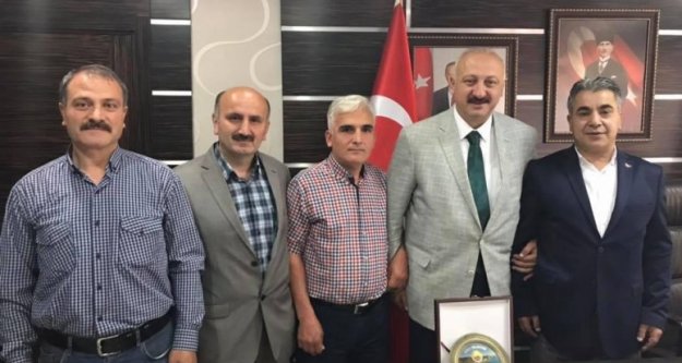 MHP Araklı İlçe Başkanından Başkan Çebi'ye Ziyaret