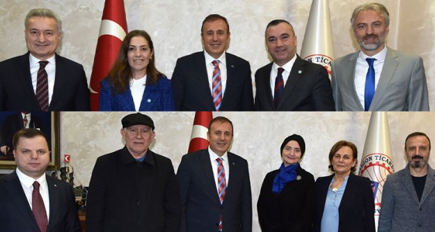 Milletvekili aday adaylarından TTSO'ya ziyaret