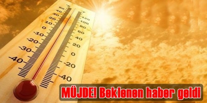 MÜJDE! Beklenen haber geldi