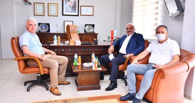 MURAT ZORLUOĞLU ÇORUH EDAŞ'I ZİYARET ETTİ