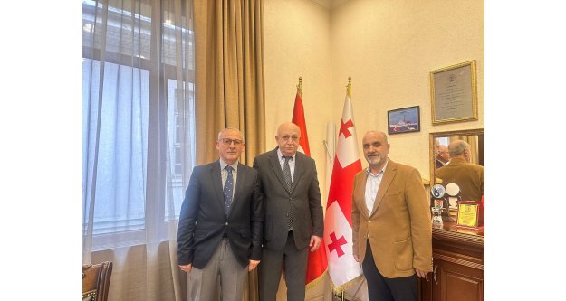 Özel İmperial Hastanesi Yönetim Kurulu'ndan Gürcistan Başkonsolosluğuna taziye ziyareti