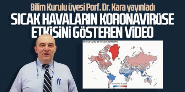 Prof. Dr. Ateş Kara açıkladı: İşte sıcaklıkların virüs üzerindeki etkisi!