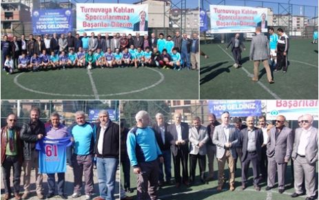 Araklılılar Halı Saha Futbol Turnuvası başladı