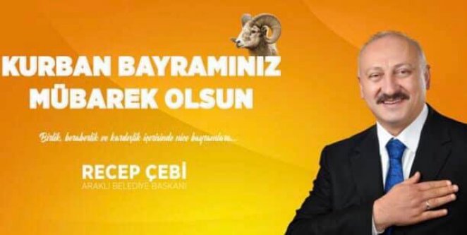 Recep Çebi'den bayram mesajı