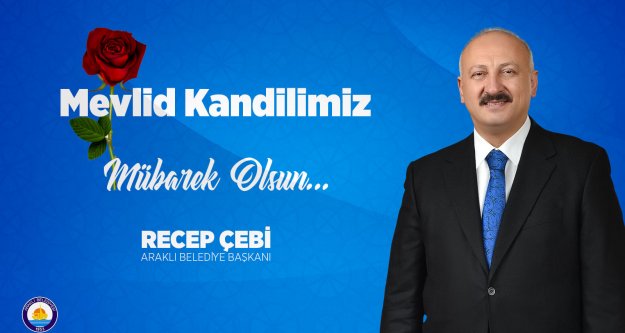 Recep Çebi'den kandil mesajı...