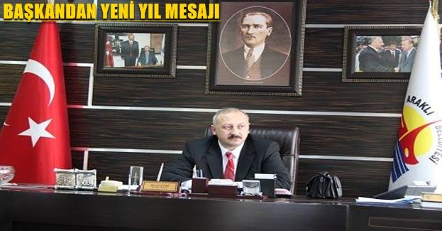 Recep Çebi den yeni yıl mesajı