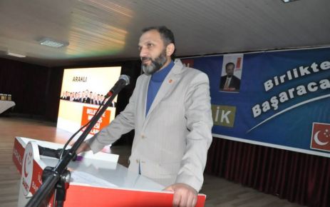 Şahintaş : huzur hepimize lazım !