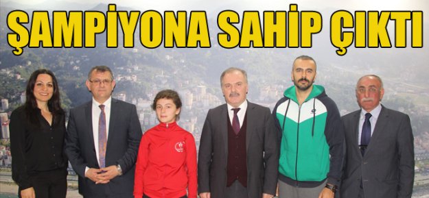 Şampiyona Sahip Çıktı...