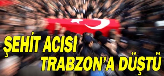 Şehit Acısı Trabzon Araklı'ya düştü!