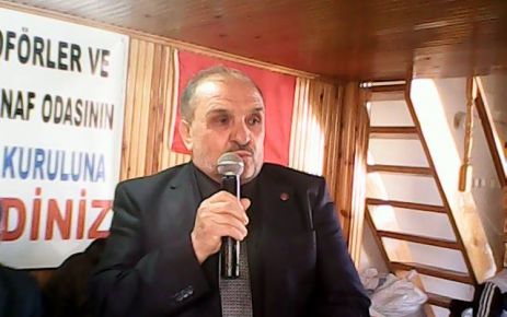 Şoförler odası 7. olağan genel kurulunu yaptı