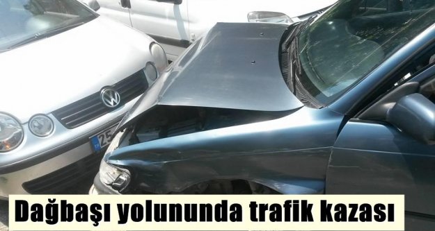 Son dakika: Dağbaşı yolunda trafik kazası