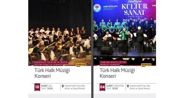 ŞUBAT AYI KÜLTÜR VE SANATLA RENKLENECEK