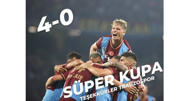SÜPER ŞAMPİYON TRABZONSPOR!