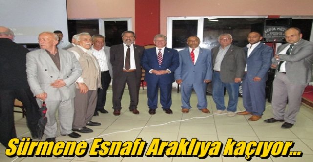 Sürmene Esnafı Araklıya kaçıyor…