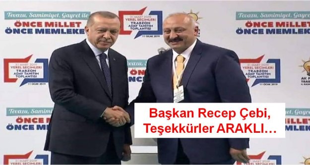 Teşekkürler ARAKLI…