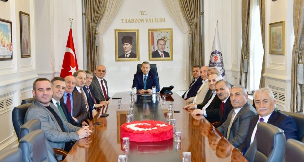 TESOB heyetinden Vali Şahine ziyaret