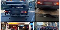 4 araç trafikten men…