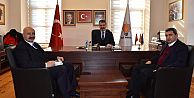 Başkan Recep Çebi, Dr. Sezgin Mumcu’yu ziyaret etti.