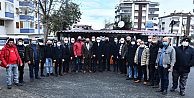 BAŞKAN ZORLUOĞLU DOLMUŞ ESNAFINI ZİYARET ETTİ.