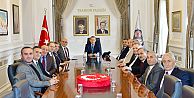 TESOB heyetinden Vali Şahine ziyaret