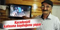 Ahıra Kurdukları Kamera Sistemi ile 'İnek Tv' İzliyorlar