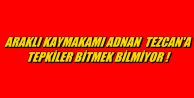 AKP İLÇE BAŞKANLIĞINA ADAY BİR KAYMAKAM!