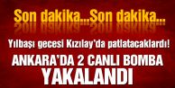 Ankara'da canlı bomba yakalandı!