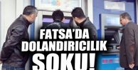 Fatsa'da ATM dolandırıcılığı!