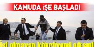 kamuda işe başladı