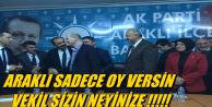 Süleyman Soylu Araklı'da idi...