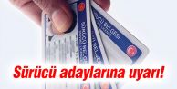 Sürücü adaylarına '29 Mayıs' uyarısı