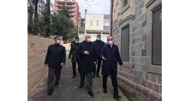 TOKİ Başkanı Ömer Bulut Araklı'da...