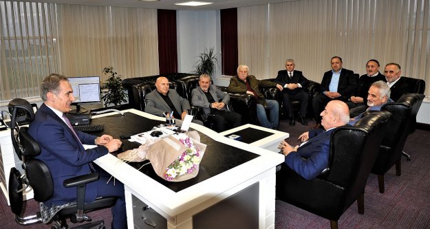 TRABZON ASKF'DEN ARICIOĞLU'NA ZİYARET