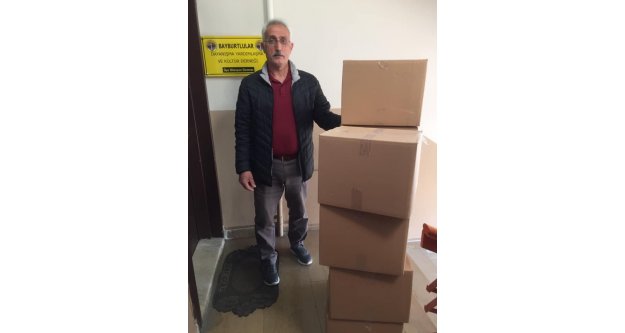 Trabzon Bayburtlular Derneği ihtiyaç sahiplerinin yanında