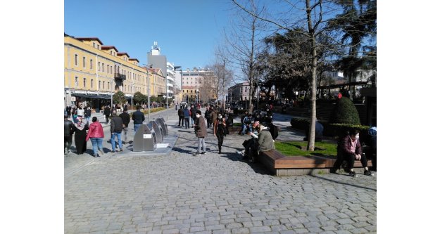 Trabzon'da apartmana giriş çıkışlar yasak