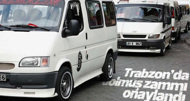 Trabzon'da dolmuşçular 2.50 dedi, Başkan Gümrükçüoğlu onayladı!