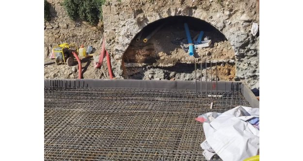 Trabzon'da tarihi limanın dibine temel attık Hayırlı olsun