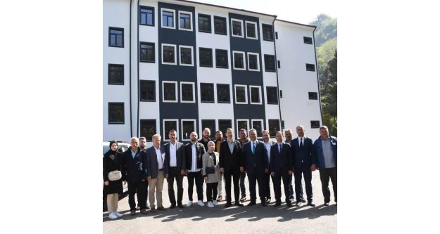 Trabzon Protokolü Çarşıbaşı MYO'da incelemelerde bulundu