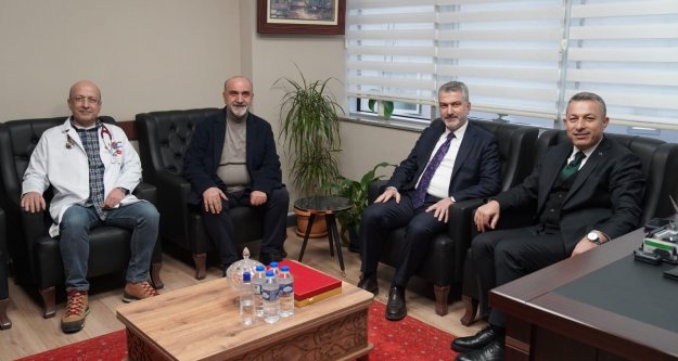 Trabzon Valisi Tahir Şahin'den Özel İmperial Hastanesi Yönetimine iade-i ziyaret