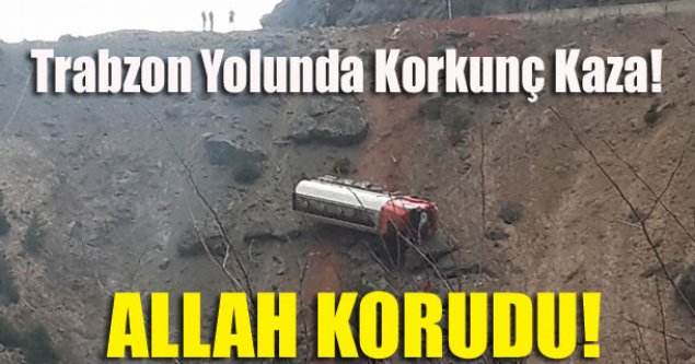 Trabzon Yolunda Korkunç Kaza!