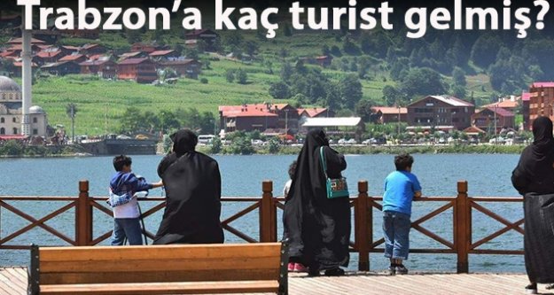Trabzon'a kaç turist gelmiş?