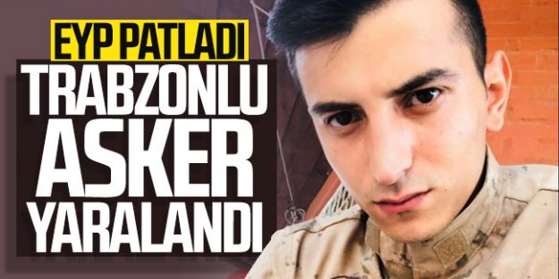 Trabzonlu astsubay yaralandı!