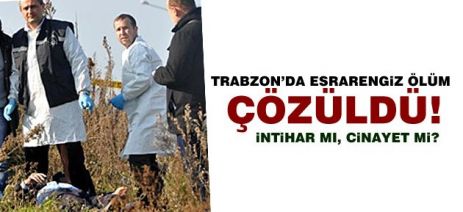 Trabzonlu muhtar intihar etti, silahı çalındı