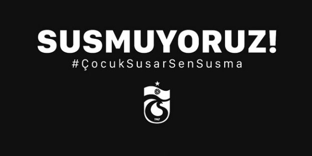 Trabzonspor açıkladı: 'Susmuyoruz'
