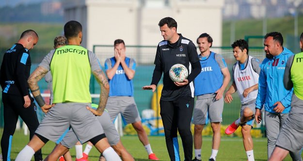 Trabzonspor antrenmanla çalışmalarına devam etti.