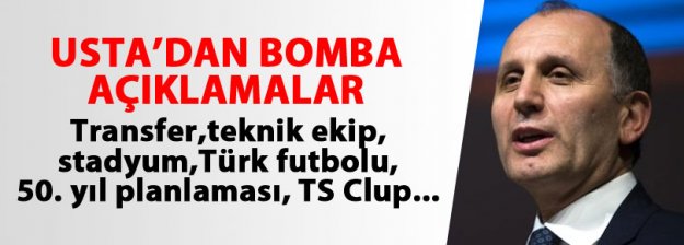 Trabzonspor Başkanı Muharrem Usta gündemdeki tüm konulara dair çok çarpıcı açıklamalarda bulundu.